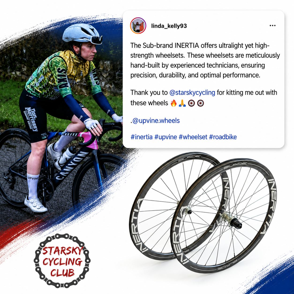 A proud Starsky moment: Linda Kelly gives a shout-out to the Club